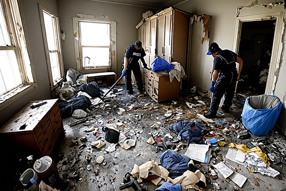 Limpieza post mortem por defunción o fallecimiento en Biure