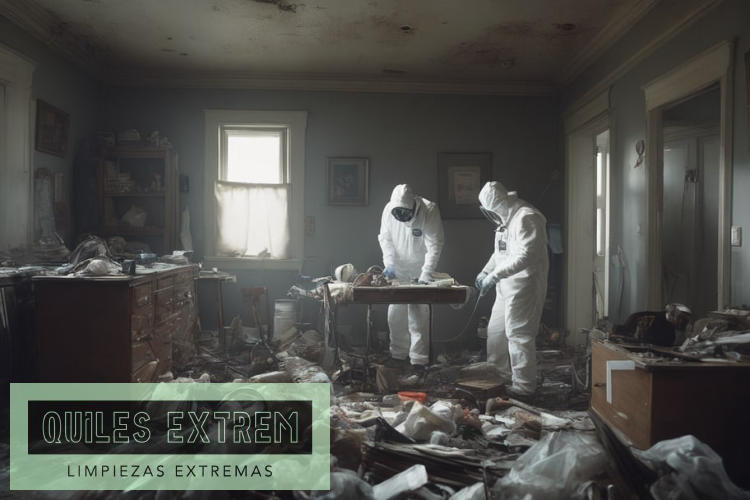 Limpieza y restauración después de la muerte en Serinyà