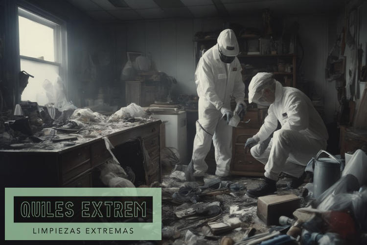 Limpieza de espacios tras un deceso en Borrassà