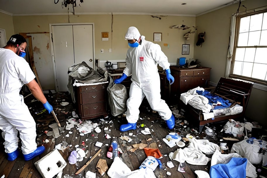 Limpieza de espacios en momentos de pérdida