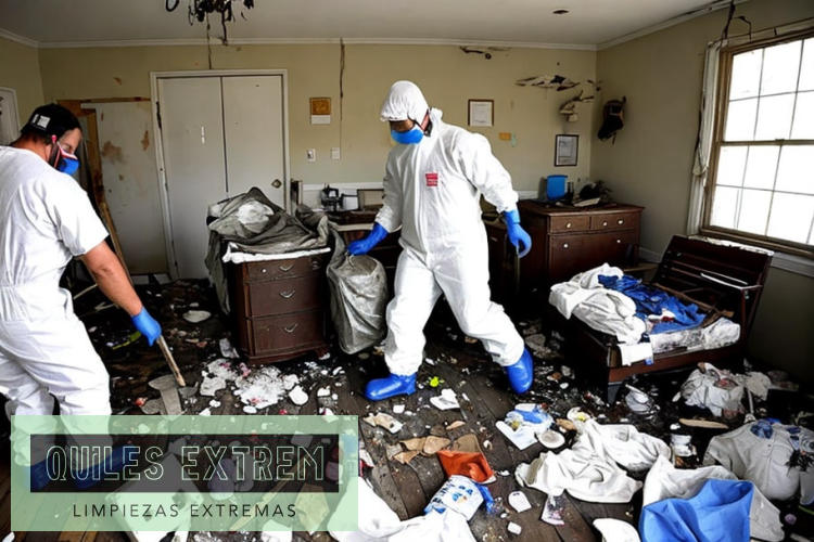 Procedimientos de limpieza post mortem en el hogar